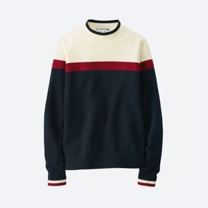 Uniqlo IDLF Extra Fine Merino Color Block Sweater